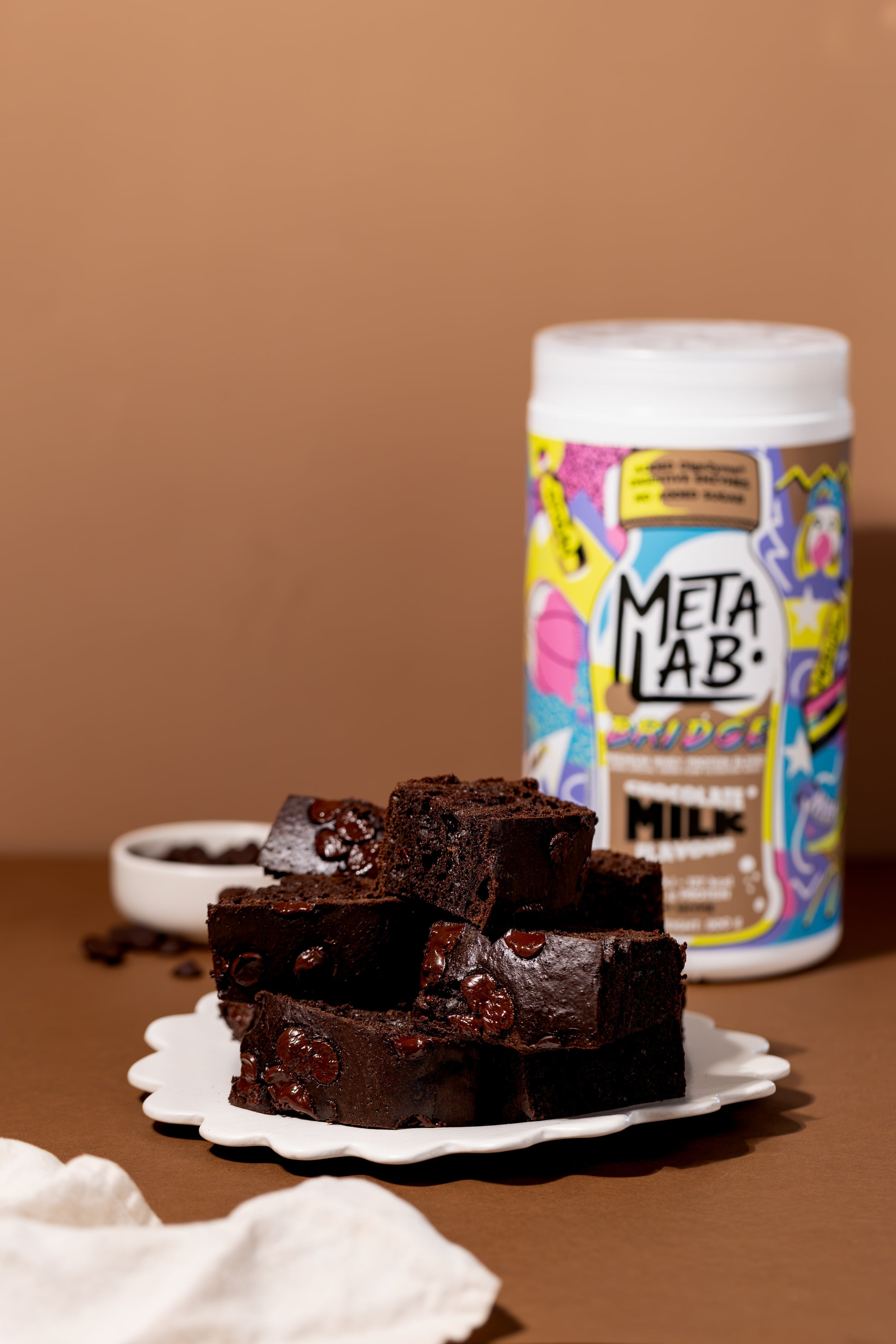 HIGH PROTEIN CHOCOLATE BROWNIES
