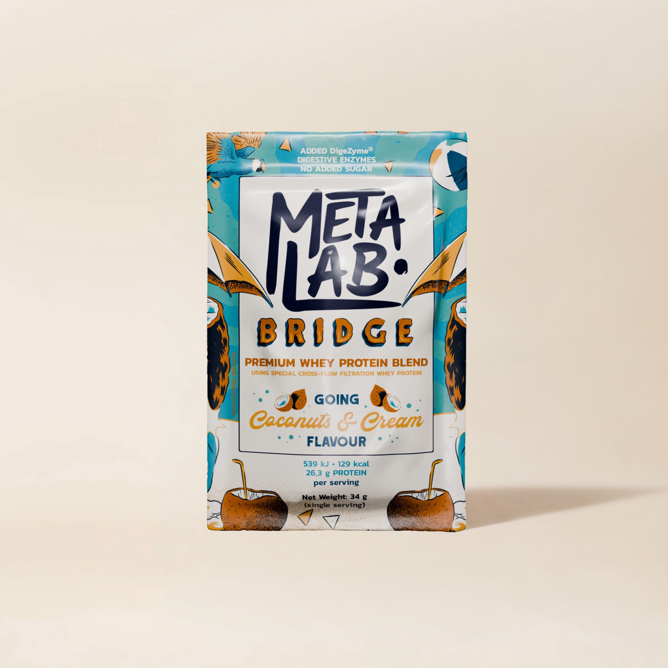 BRIDGE PREMIUM WHEY PROTEIN BLEND - METALAB SUPPS