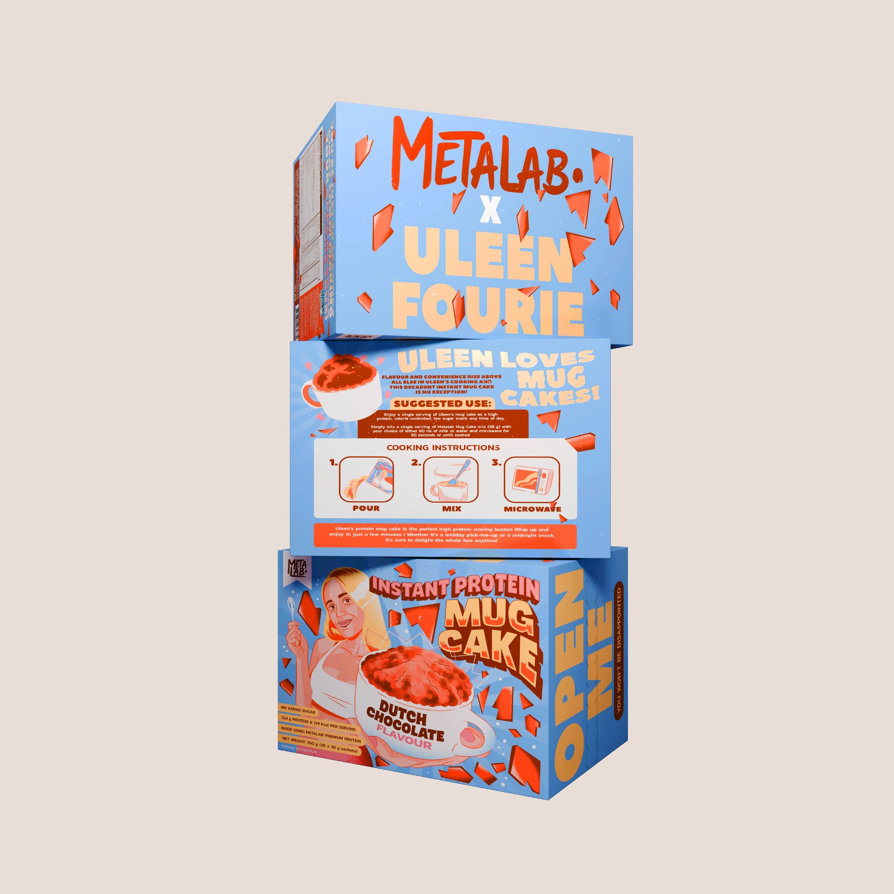 METALAB X ULEEN FOURIE High Protein Instant Mug Cake
