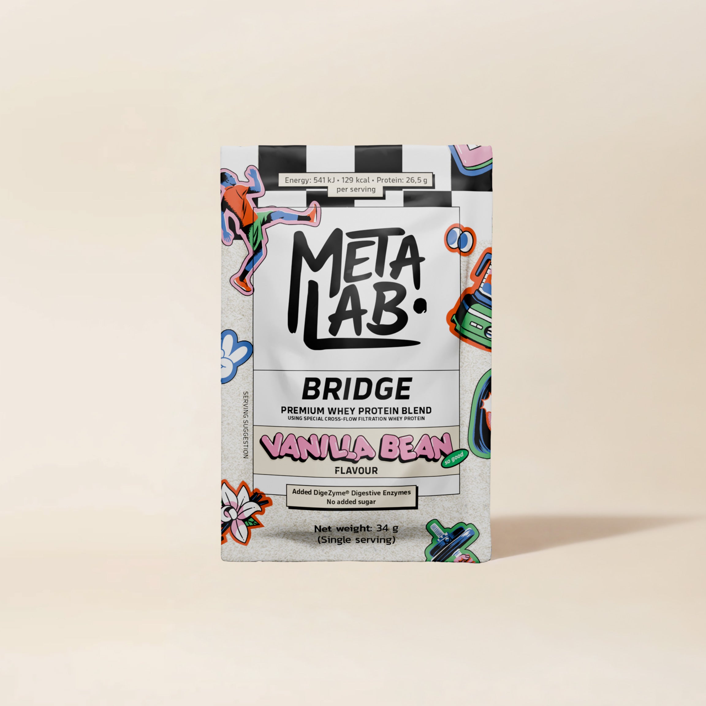 BRIDGE PREMIUM WHEY PROTEIN BLEND - METALAB SUPPS